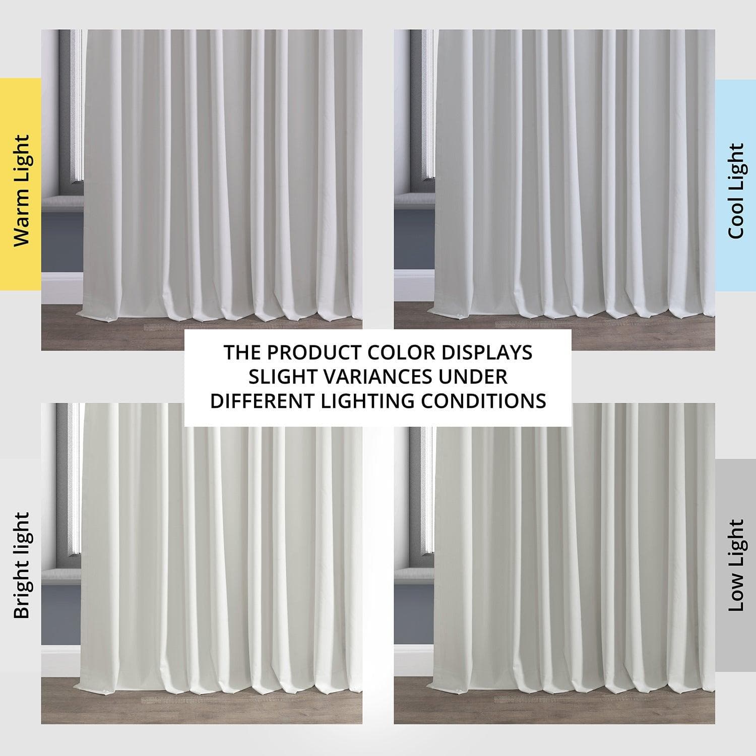 Off White Extra Wide Performance Linen Blackout Curtains for Bedroom & Living Room - Thermal Insulated Soundproof Window Drapes for Hotels & Home Decor