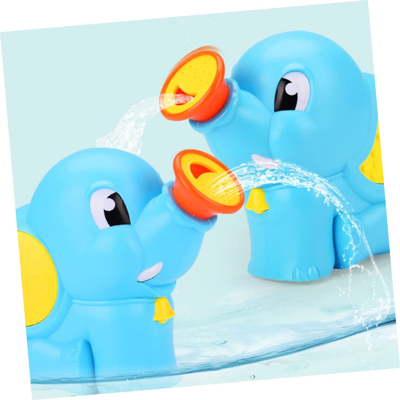 ifundom 3-Piece Shower Watering Can Set - Small Plastic Bathtub Toy for Kids, Toddler Bath Time Fun, Garden Pretend Play, Outdoor Water Activities