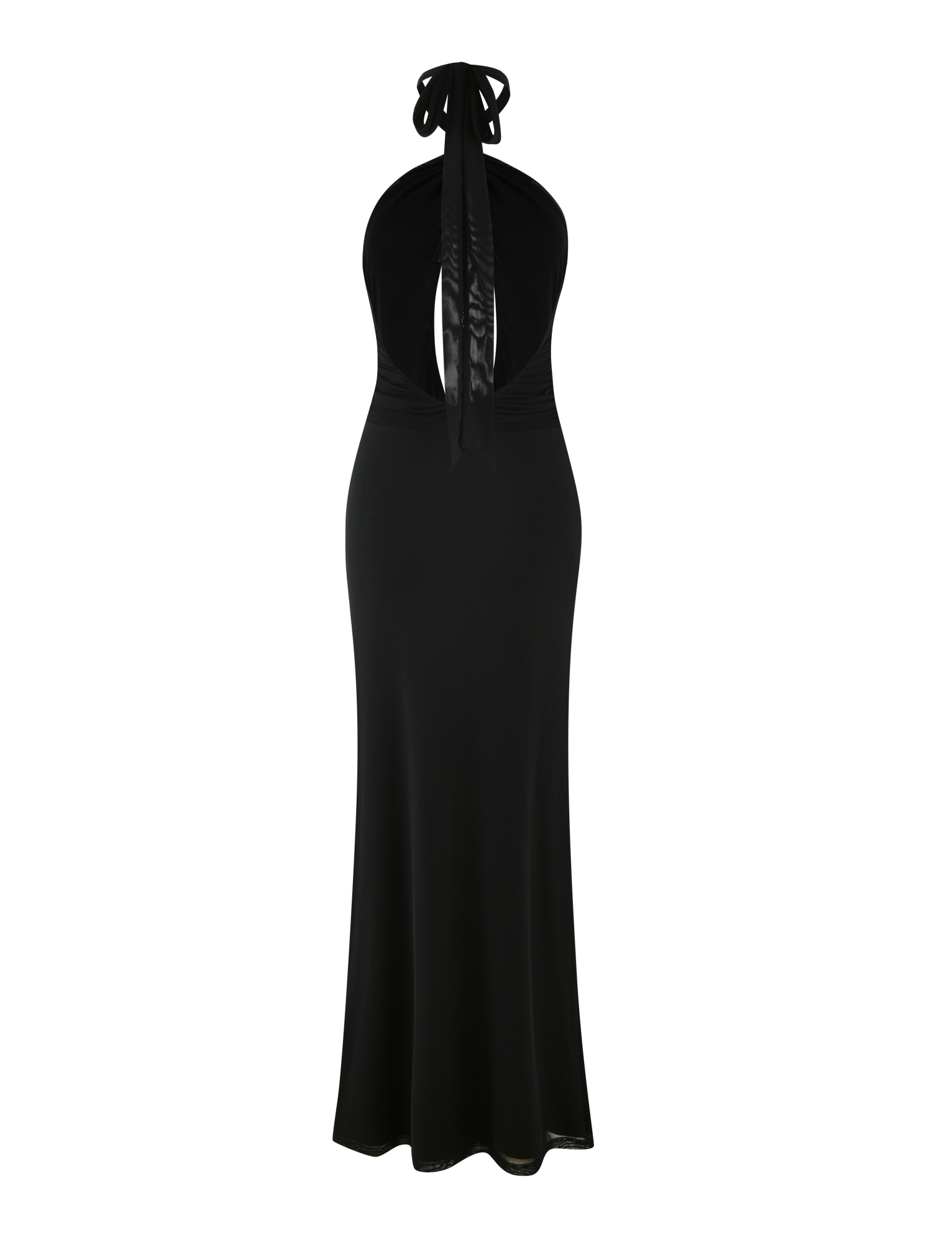 ZARA Women's Maxi Dress in Black - Elegant Long Flowy Dress for Summer, Beach, and Evening Occasions
