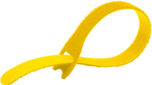 Kupo EZ TIE Deluxe Reusable Cable Ties - Heavy Duty Wire Organizer for Home, Office & DIY Projects - Secure Cords, Wires & Cables