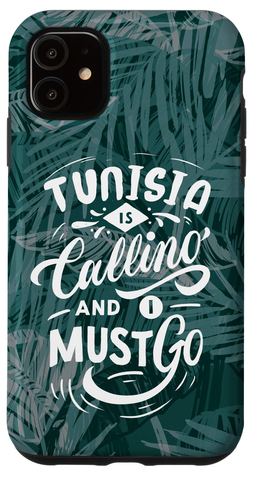 iPhone 11 Case - Premium Protective Phone Cover with Tunisian Design | Perfect Gift Souvenir for Travelers & Tunisia Lovers (Compatible with iPhone 11) | Use for Daily Protection, Travel & Special Occasions