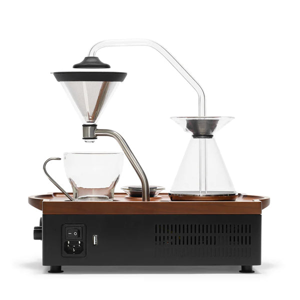 Barisieur Tea and Coffee Alarm Clock - Wake Up to Fresh Brewed Coffee or Tea - Perfect for Bedrooms, Offices, and Gifts