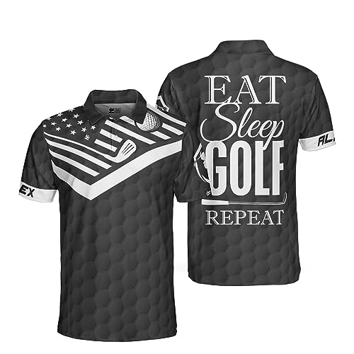 Eat Sleep Golf Repeat