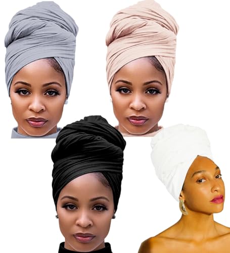 4PCS-Black&White&Light Grey&Beige