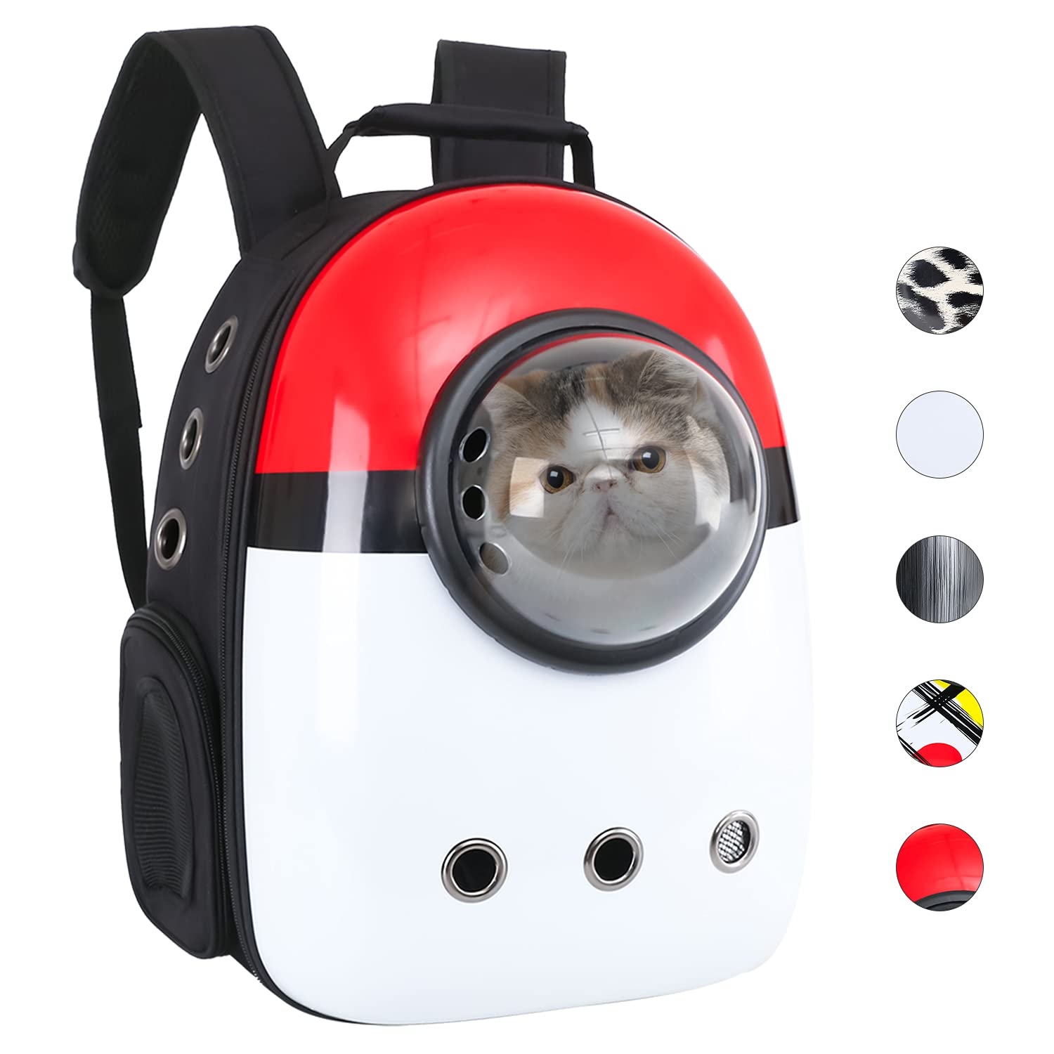 Suydica Airline-Approved Pet Carrier Backpack - Portable Space Capsule Design with Multiple Air Vents for Cats, Small Dogs & Pets | Perfect for Travel, Hiking & Outdoor Adventures