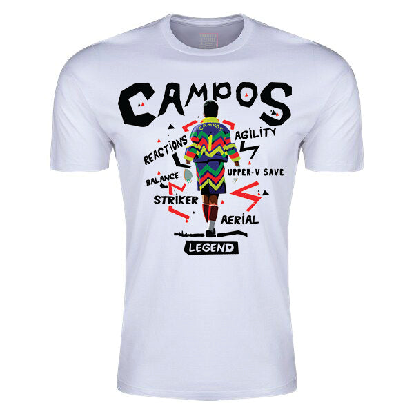 El Brody Jorge Campos T-Shirt - Vintage Soccer Jersey Tee for Men - Perfect for Soccer Games, Fan Events & Casual Wear