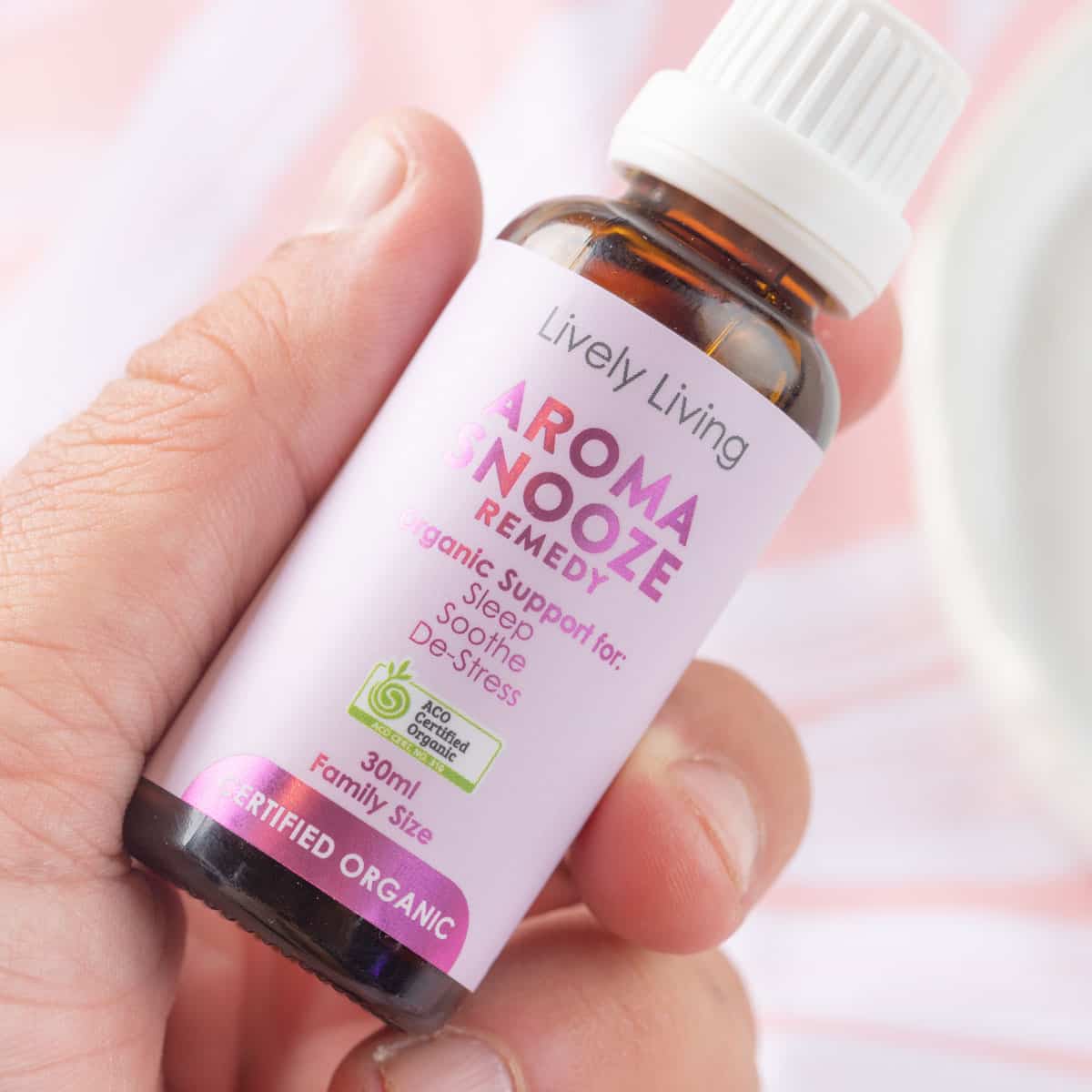 Aroma Snooze Organic Essential Oil 30ml - Large Family Size for Relaxation, Sleep & Stress Relief - Perfect for Diffusers, Massage & Aromatherapy