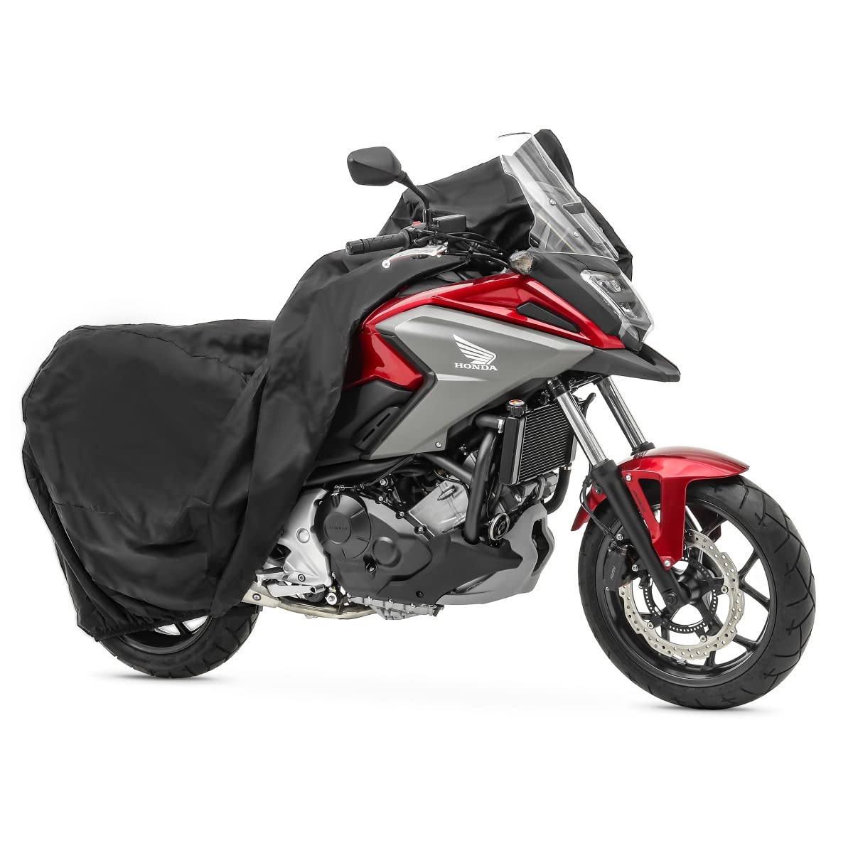 Waterproof XXL Motorcycle Cover for Honda Shadow VT 750 C/Spirit & VFR 1200 F - Heavy Duty All Weather Protection - Perfect for Outdoor Parking, Storage & Travel