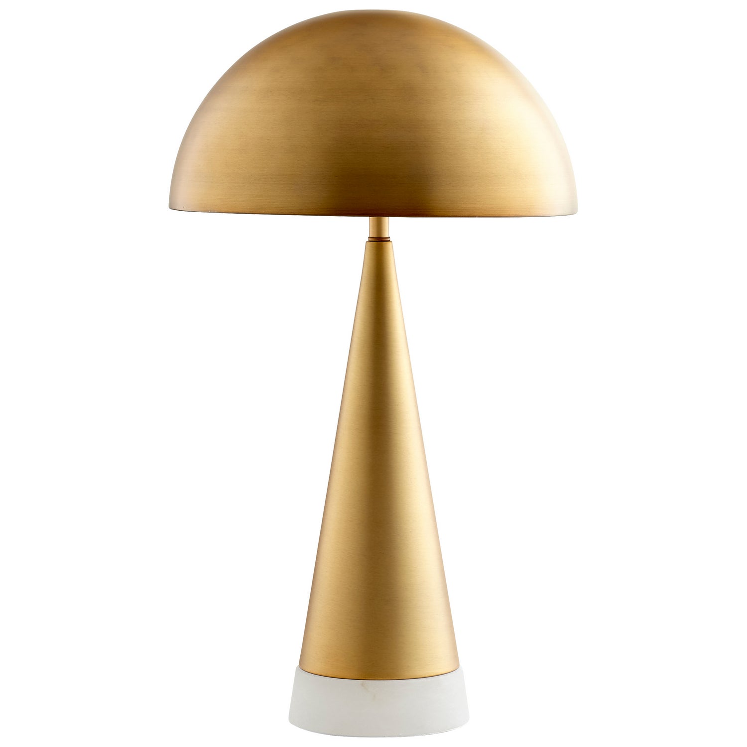 Cyan Design 10541 Acropolis Table Lamp - Aged Brass Finish, Vintage Style Lighting for Living Room, Bedroom, or Office Decor