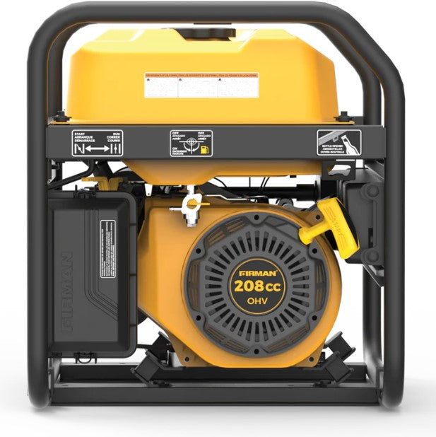 Firman P03605 3650/4550 Watt Portable Gas Generator with 30 Amp 120/240V Recoil Start - Ideal for Home Backup Power, Camping & Outdoor Activities