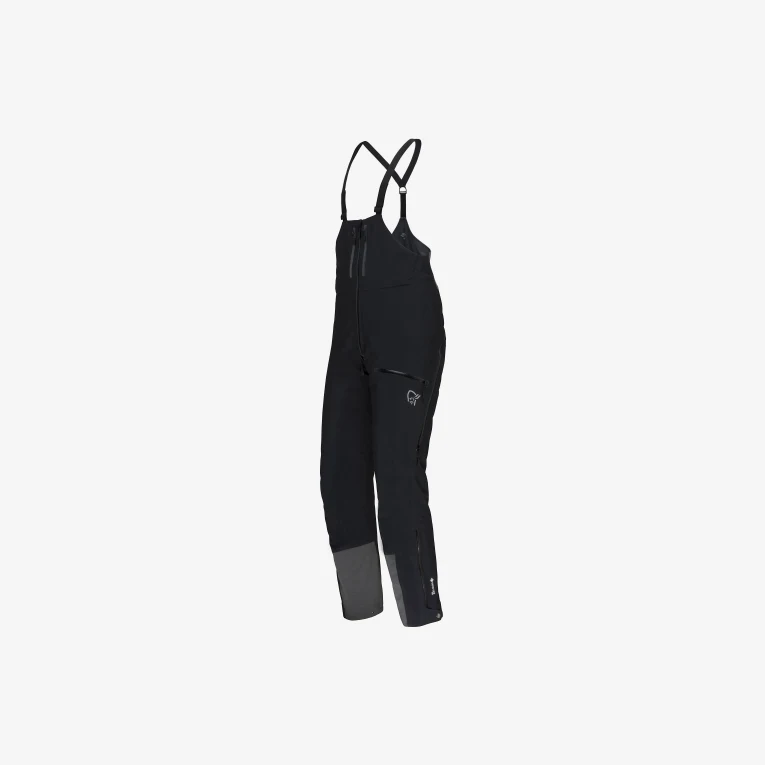 Norrona Trollveggen Gore-Tex Pro Bib Pants for Men - Waterproof & Breathable Hiking & Climbing Gear for Outdoor Adventures