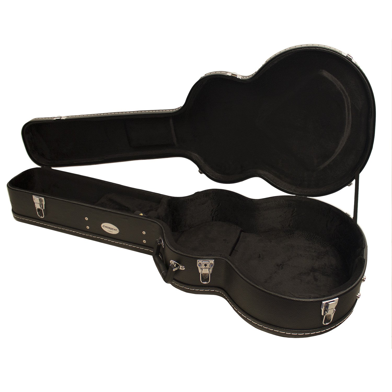 ChromaCast CC-AJHC Acoustic Jumbo Hard Case - Durable Guitar Case for Travel & Storage, Perfect for Musicians & Performers