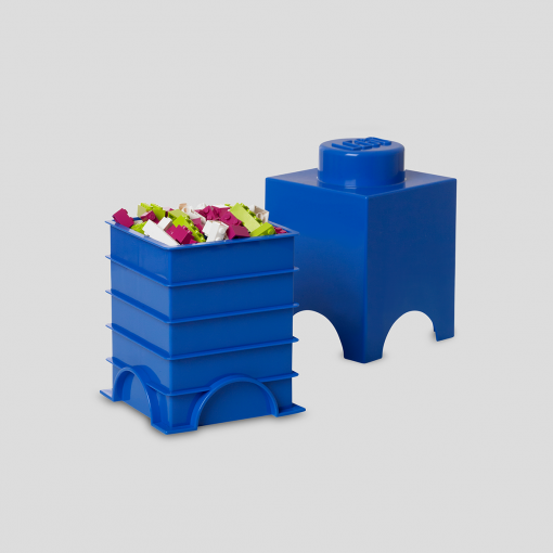 Best LEGO Brick Storage Organizer for Kids & Adults - Durable Plastic Toy Brick Box with Secure Lid - Perfect for Playrooms, Classrooms & Home Organization
