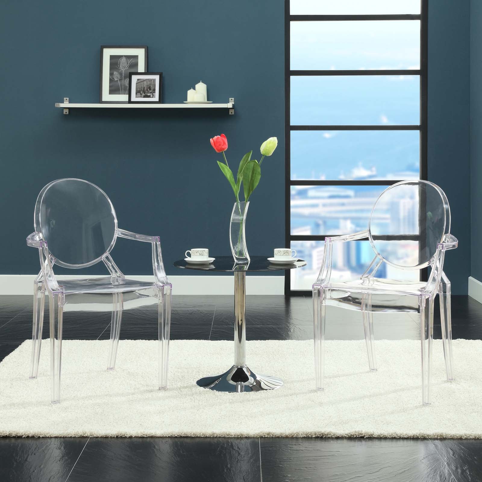 Casper Dining Armchair - Modern Upholstered Dining Chair for Kitchen & Dining Room - Comfortable & Stylish Seating for Home & Restaurant Use