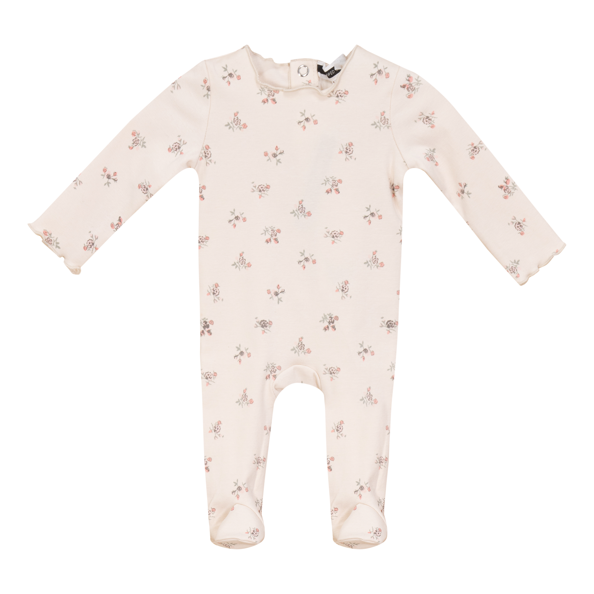 Floral Print Onesie for Women - Soft & Comfortable Pajama Romper - Perfect for Sleepwear, Loungewear & Cozy Nights at Home