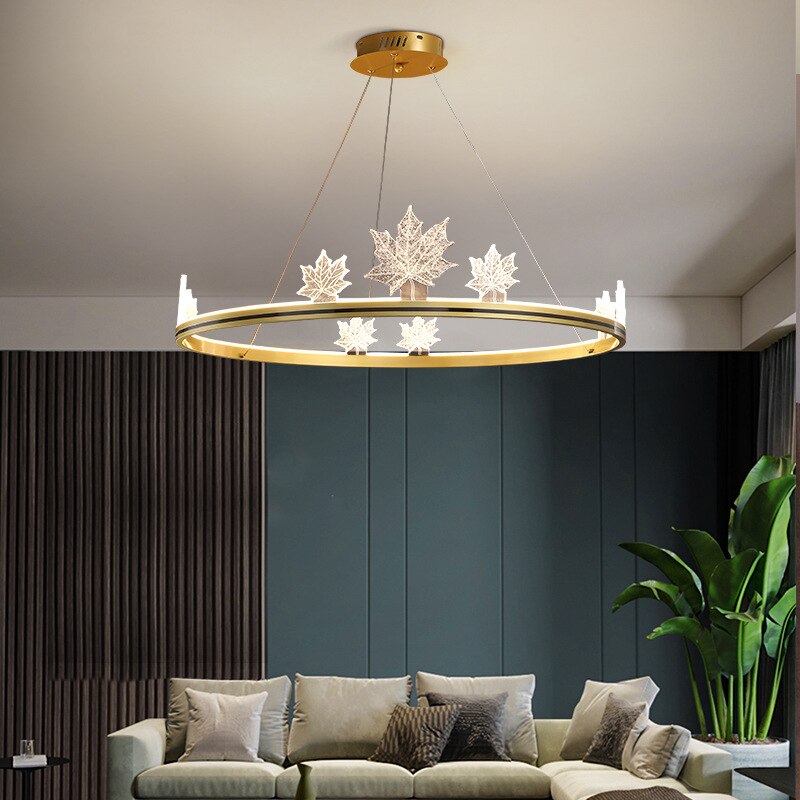 Elegant Acrylic Flower Chandelier - Modern Crystal Ceiling Light Fixture for Dining Room, Bedroom & Living Room Decor | Energy-Efficient LED Lighting Solution for Home & Wedding Venues