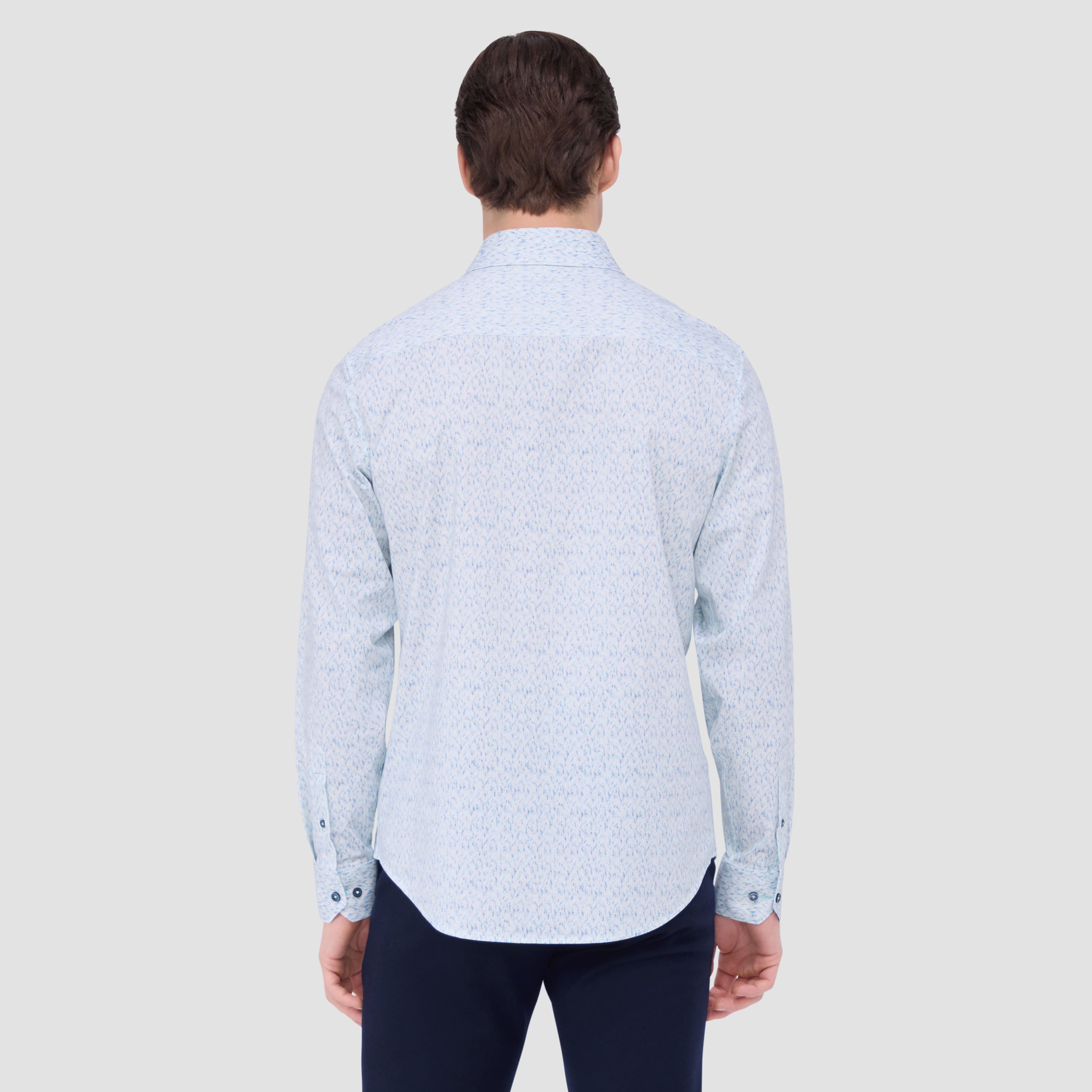 James Abstract Print Cotton Shirt for Men - Stylish Casual Button Down Shirt - Perfect for Office, Date Night & Weekend Outings