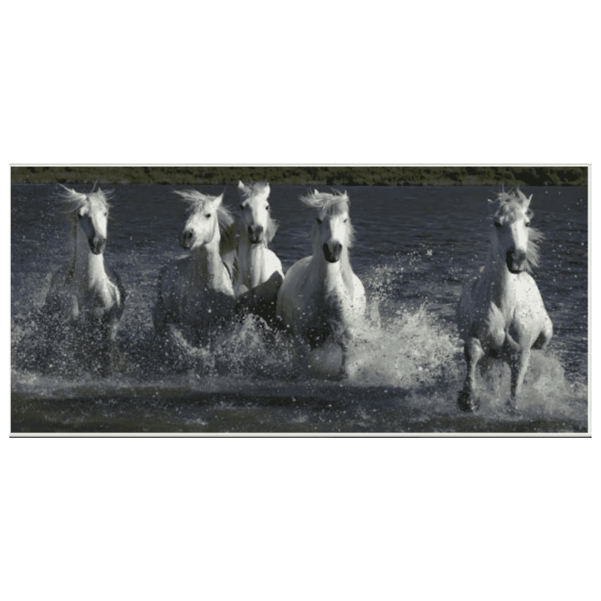 Waters Journey Framed Giclee Art Print - Premium Wall Decor for Living Room, Bedroom & Office - Nature Landscape Painting for Home & Office Decor