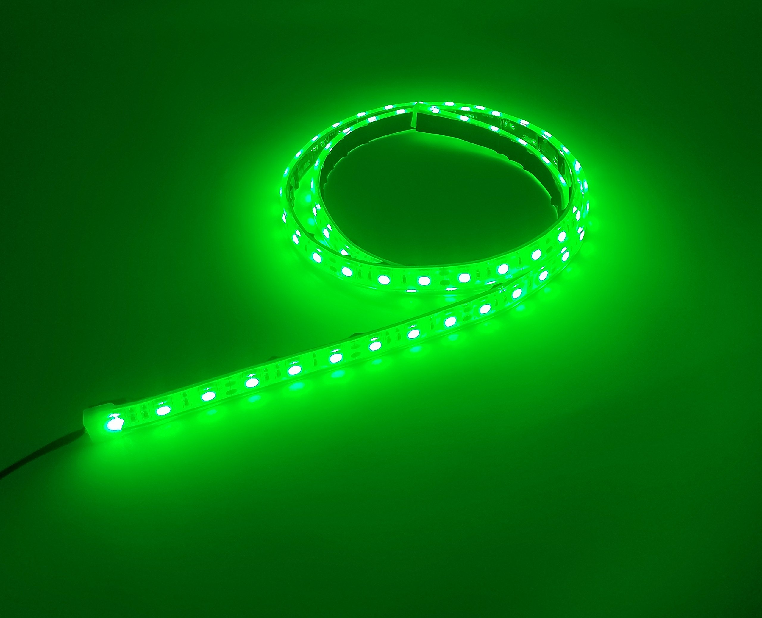 12V 8ft Green Marine Submersible LED Light Strip - Waterproof LED Rope Lights for Boat, Pool & Outdoor Decoration | Perfect for Underwater Lighting, Party Decor & Night Fishing
