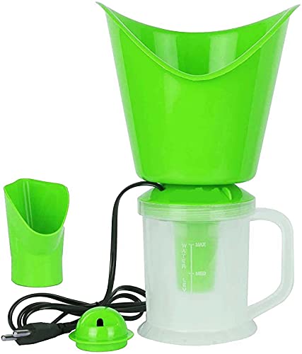 3-in-1 Plastic Sauna Steamer for Kids & Adults - Nose Inhaler, Cough Relief & Vaporizer | Portable Home Spa Therapy for Cold, Flu & Sinus Relief (Multicolor)