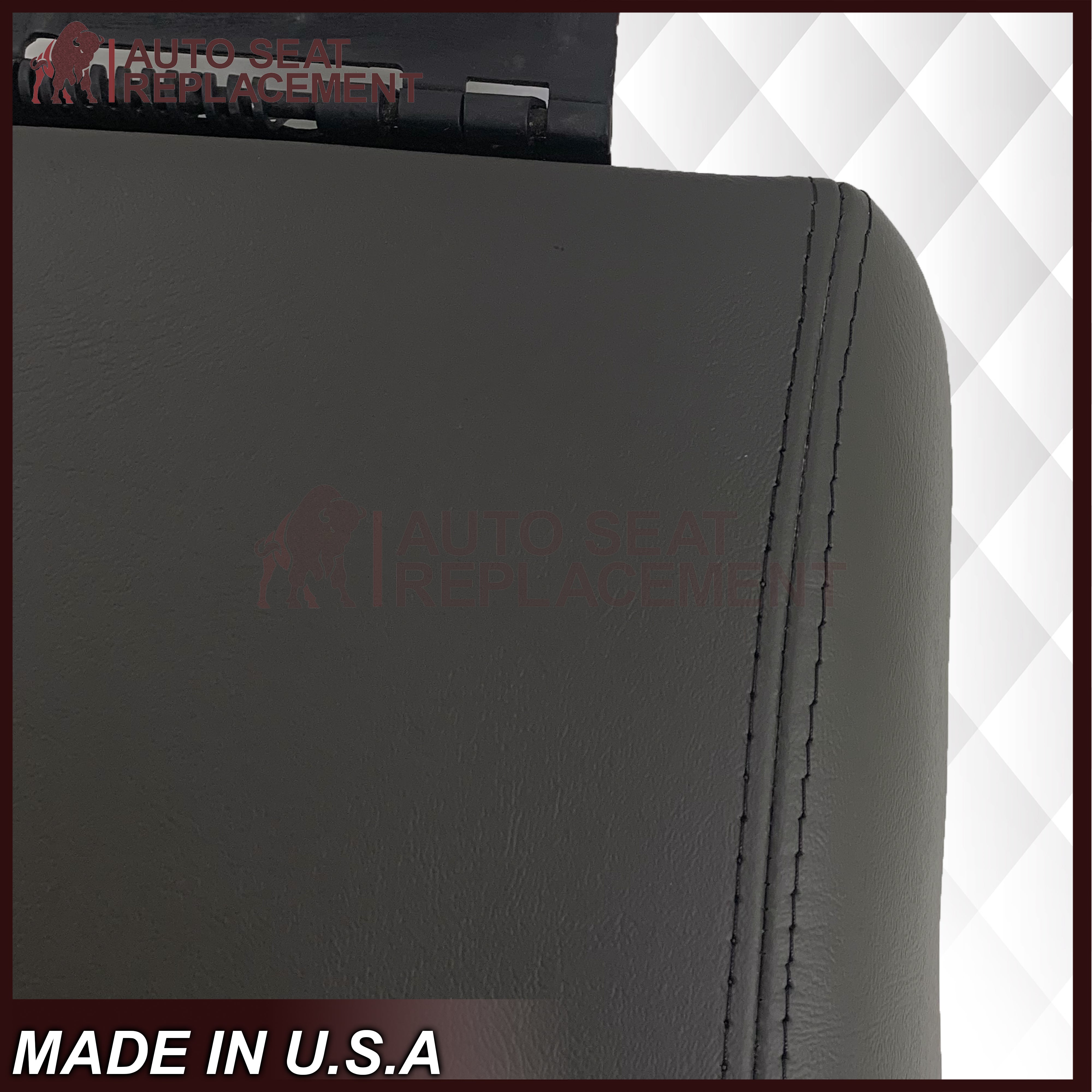2007-2014 Ford Expedition Eddie Bauer Center Console Armrest Lid Cover - Black Leather or Vinyl Replacement - Perfect for Car Interior Upgrade & Comfort Enhancement