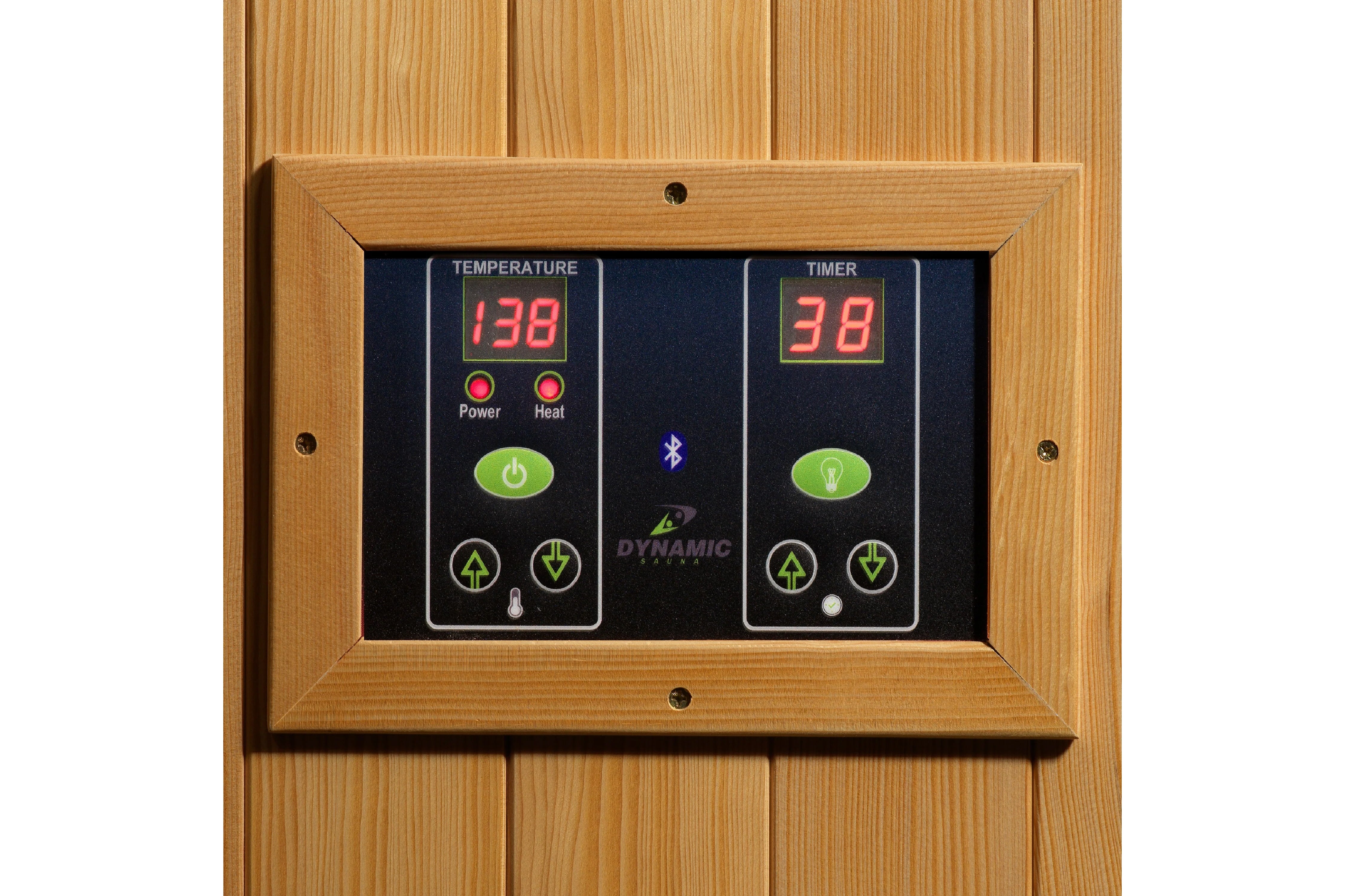 Golden Designs Gracia 1-2 Person Low EMF FAR Infrared Sauna for Home Spa Relaxation & Detox - Perfect for Small Spaces & Wellness Therapy