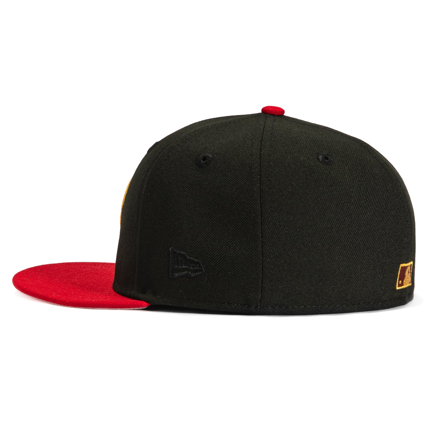 New Era 59Fifty Arizona Diamondbacks 2001 World Series Patch Snapback Hat - Black & Red Baseball Cap for Men & Women - Perfect for MLB Games, Sports Events & Casual Wear