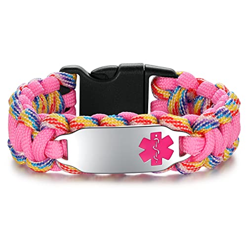 Pink Rope-Silver Tag-Pink Symbol-R