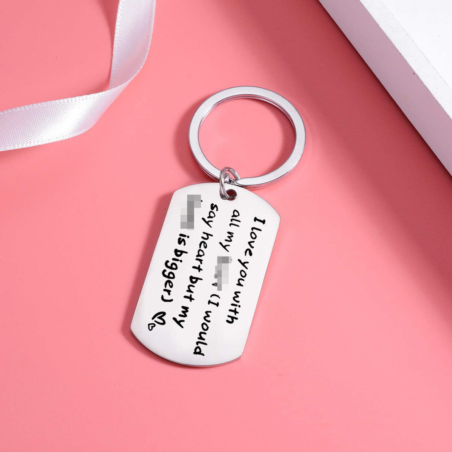 Funny Couples Keychains - Cute Boyfriend Girlfriend Gifts for Valentine's Day, Anniversary & Romantic Occasions - Perfect for Date Nights, Relationship Milestones and Sweet Surprises