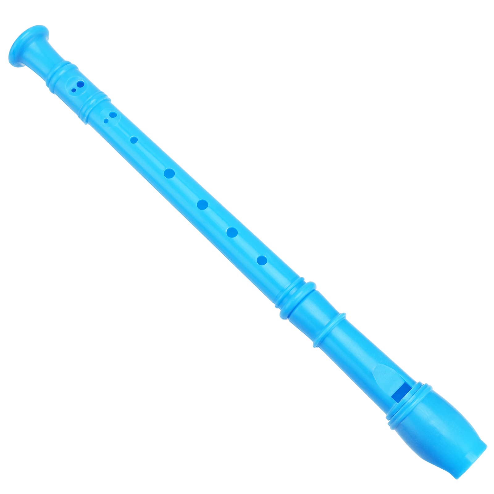 20 Pack 12 Inch Descant Soprano Recorders - 8 Hole Musical Instruments with Cleaning Rod for Beginners (Blue) - Perfect for School Music Classes, Home Practice & Student Band Performances