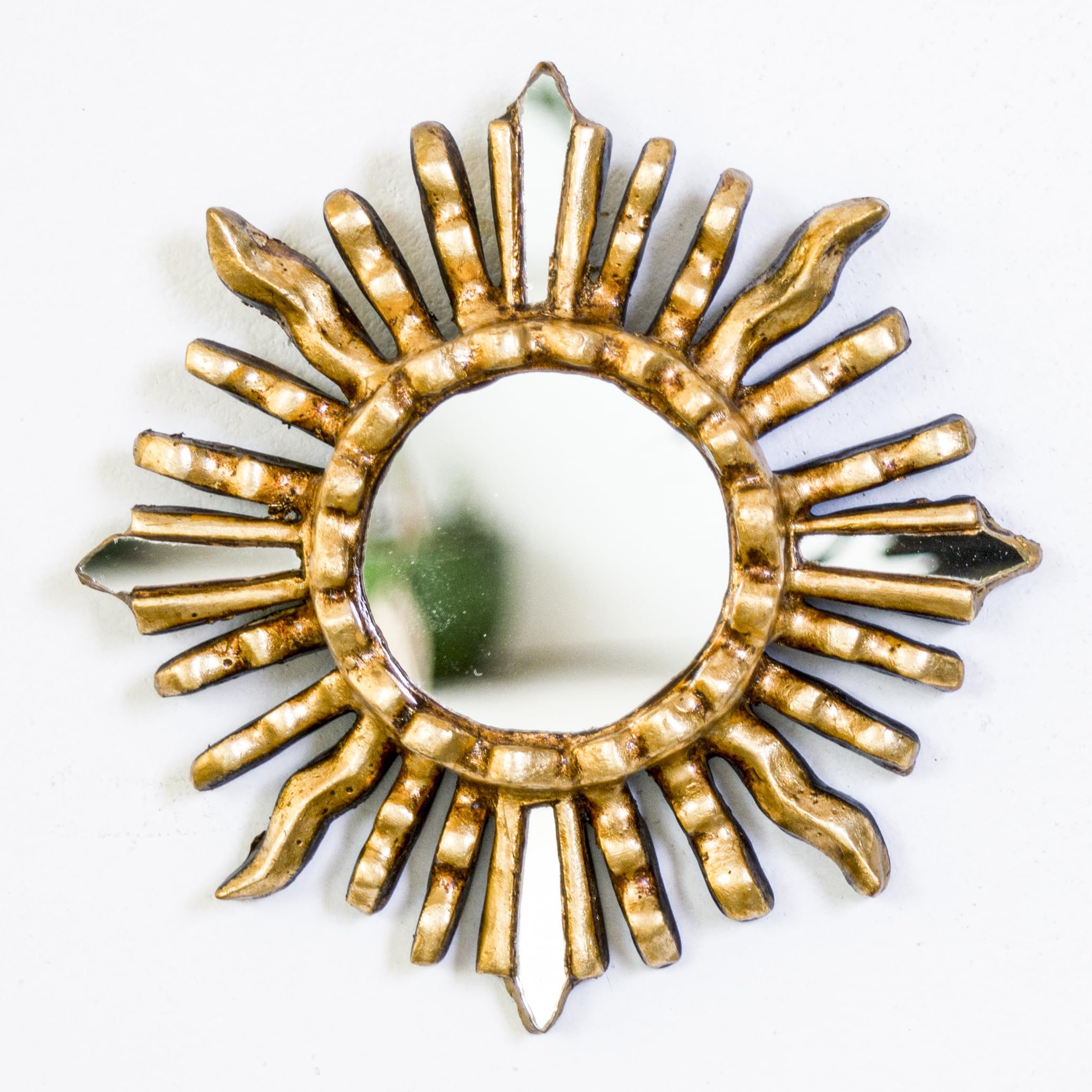 Handmade Small Round Wall Mirror 6