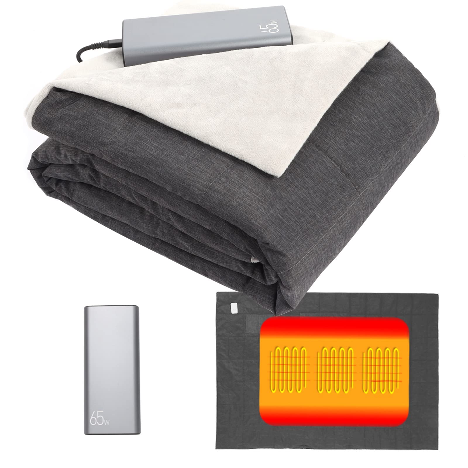 Battery Operated Heated Blanket 60