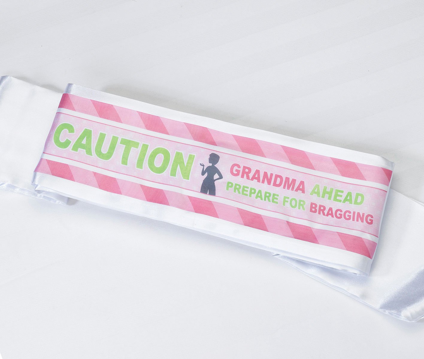 Lillian Rose Keepsake Sash for Grandma to Be - 68 Inch Pregnancy Announcement Gift for Baby Showers & Gender Reveal Parties