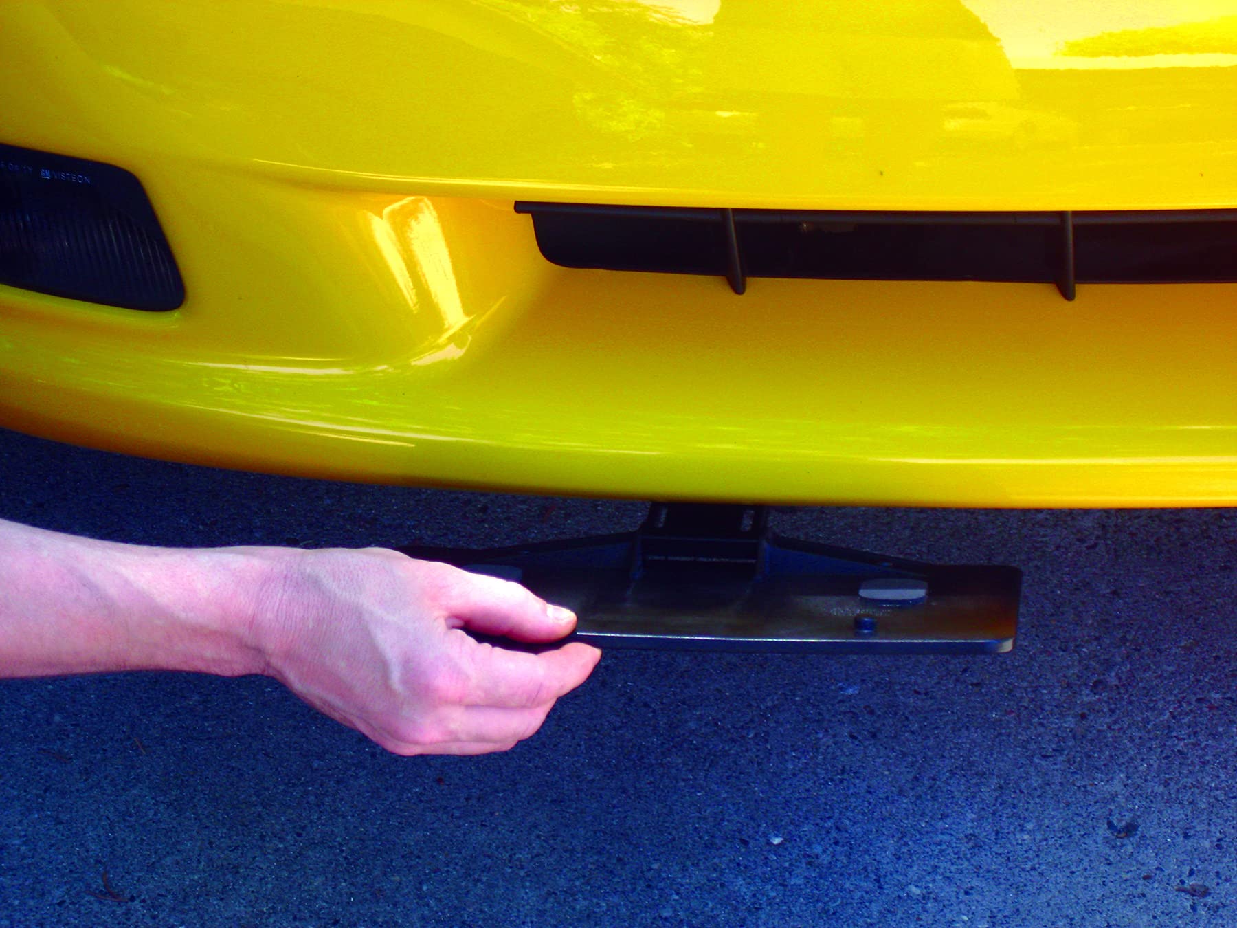Show N Go Retractable License Plate Holder - Easy Hide & Display for Cars & Trucks | Perfect for Car Shows, Off-Roading & Parking Protection