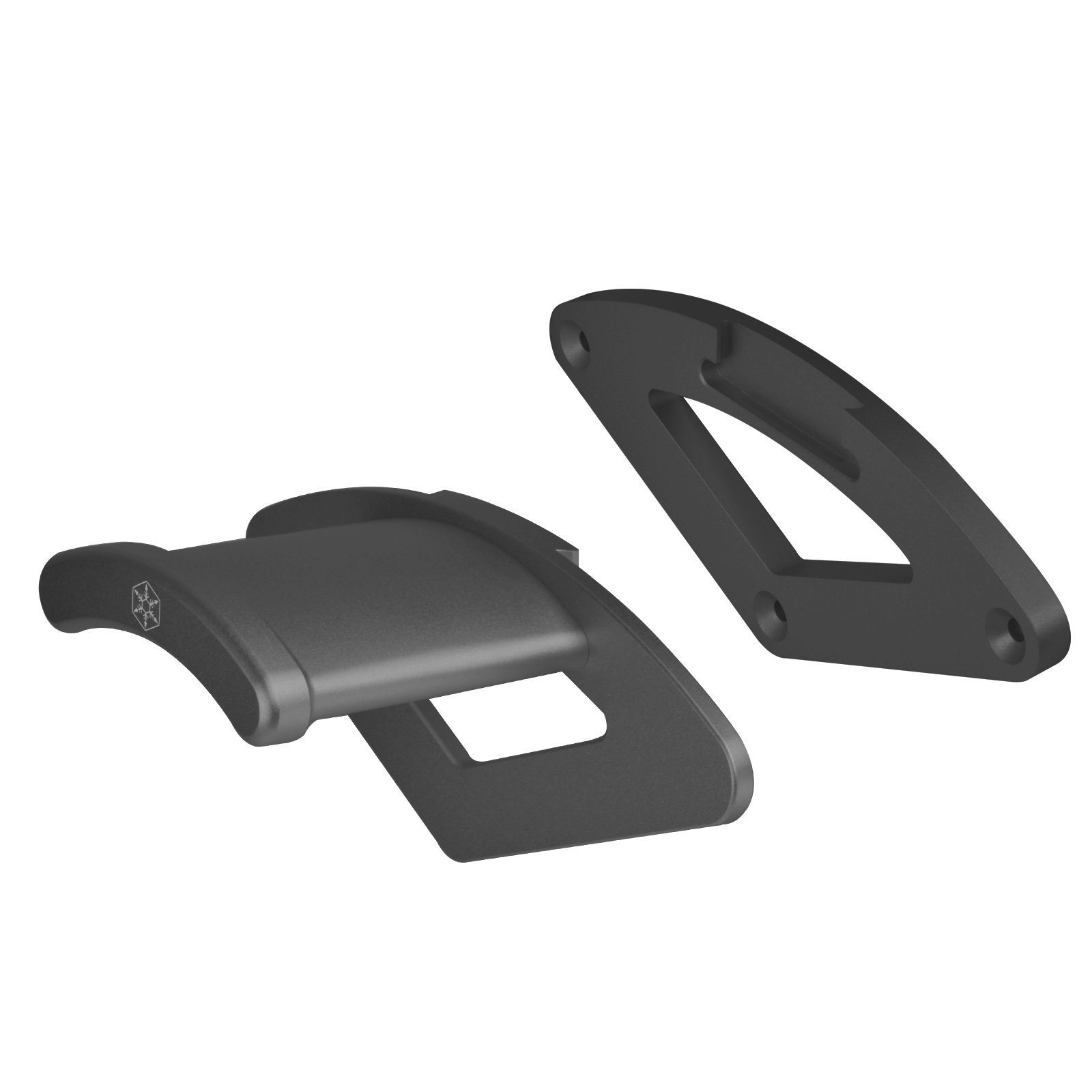 SilverStone Technology Headphone Stand - Charcoal Gray (EBA02C) | Premium Headphone Holder for Gaming, Office & Home Use