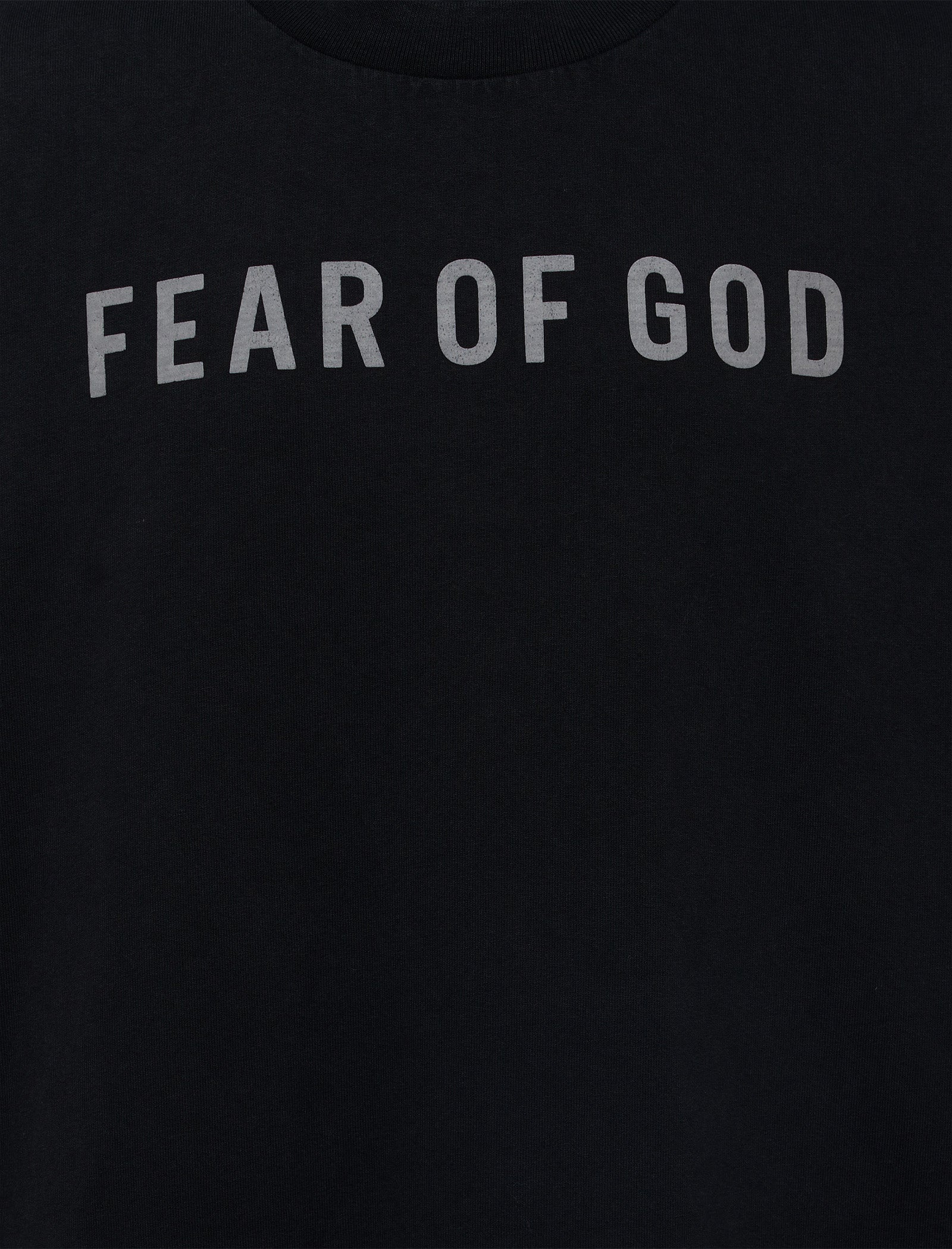 Fear of God Logo Print T-Shirt for Men - Premium Cotton Streetwear Tee - Perfect for Casual Outfits, Street Style & Everyday Wear