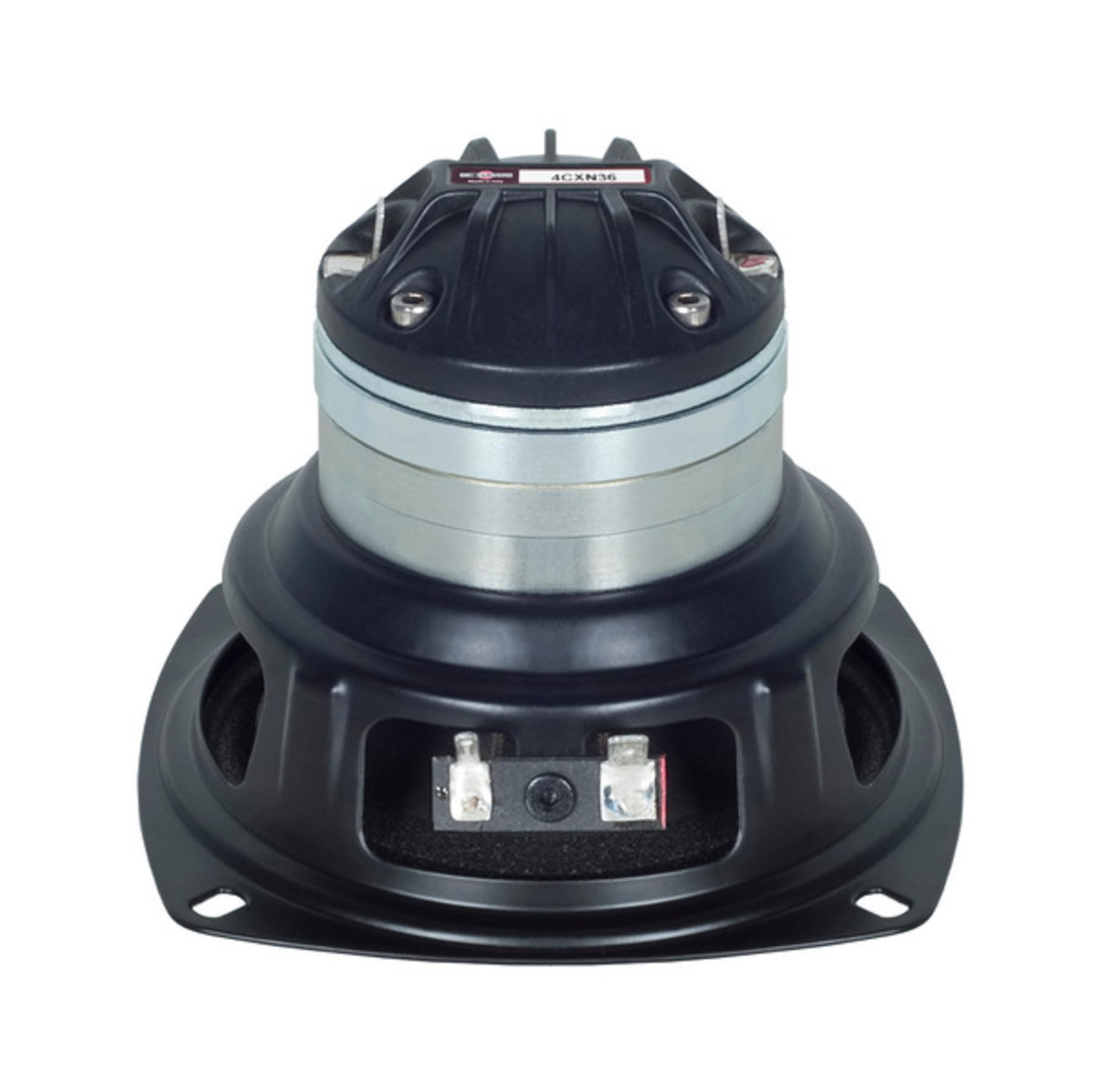 B&C Speakers 4CXN36-16 4-Inch 16 Ohm Coaxial Pro Audio Driver with Neodymium Magnet, 100W RMS 200W Max, Ideal for Motorcycle and Car Audio Systems