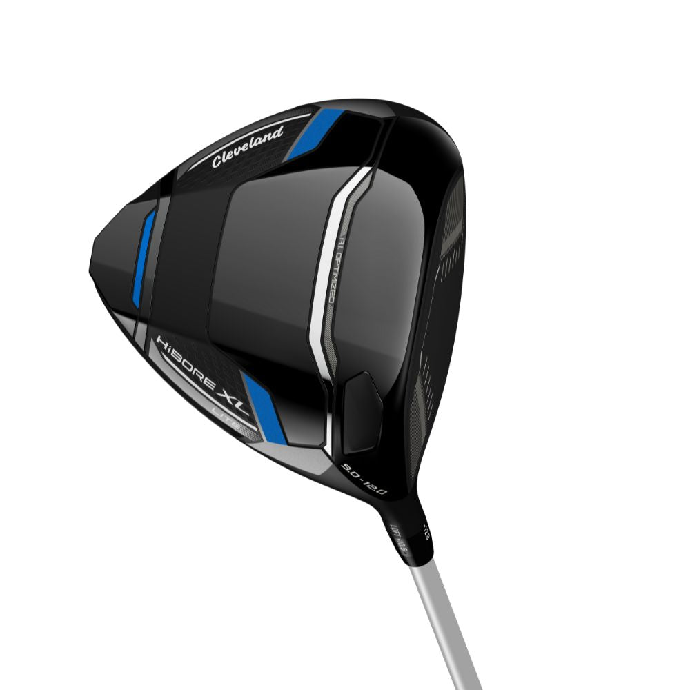 Cleveland Launcher HiBore XL Lite Custom Golf Driver for Men - Lightweight Titanium Club for Maximum Distance & Accuracy | Perfect for Weekend Golfers & Driving Range Practice