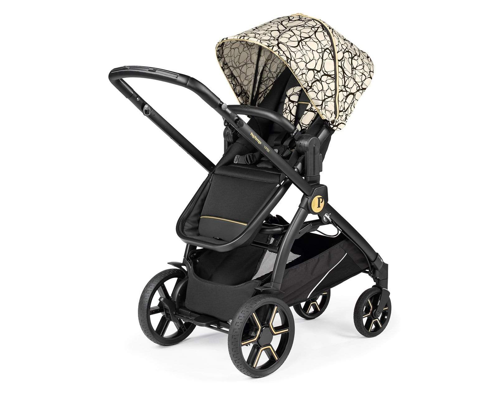 Peg Perego YPSI Lightweight Stroller for Toddlers - Compact, Foldable Baby Stroller with Adjustable Canopy | Perfect for Travel, Shopping & Daily Walks