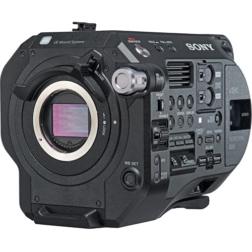 Sony PXW-FS7M2 XDCAM Super 35 Professional 4K Camcorder with 120GB Memory Card, Carrying Bag, Tripod, LED Light, Headphones, Microphone & External Monitor (Renewed) - Perfect for Documentary Filmmaking, Broadcast Production & Professional Videography