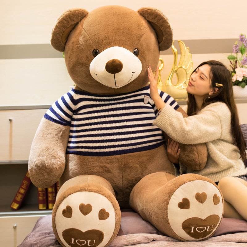 6.5ft Giant Stuffed Teddy Bear - Soft & Cuddly Large Plush Toy for Kids & Adults | Perfect for Gifts, Bedroom Decor, and Snuggling