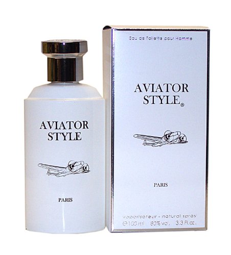 Paris Bleu Aviator Style Cologne for Men - 3.3 oz / 100ml Eau de Toilette Spray | Fresh & Masculine Fragrance | Perfect for Date Night, Office & Special Occasions