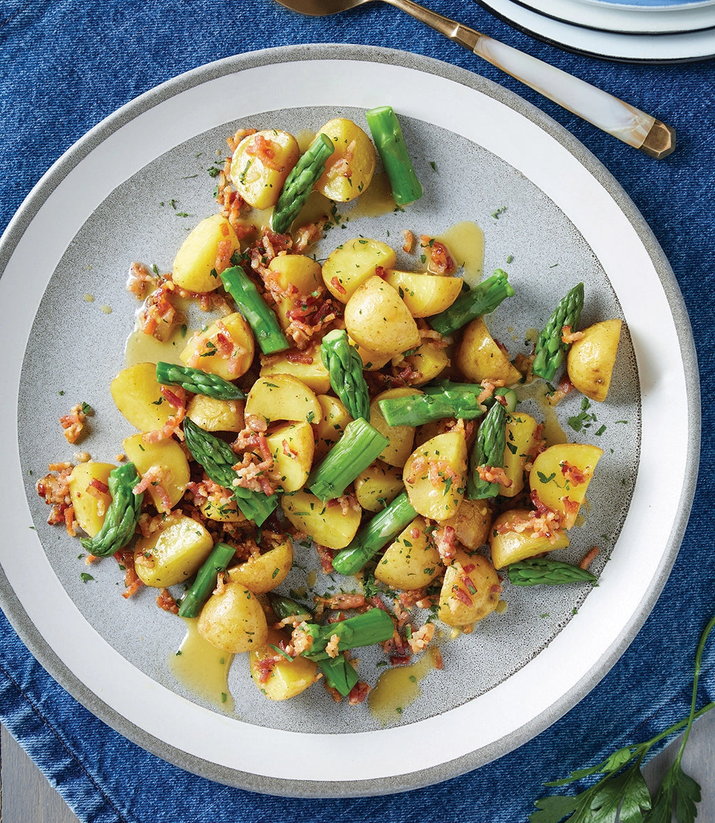 Fresh Potato and Asparagus Salad Recipe - Easy Spring Side Dish | Perfect for Picnics, BBQs & Healthy Lunch Ideas