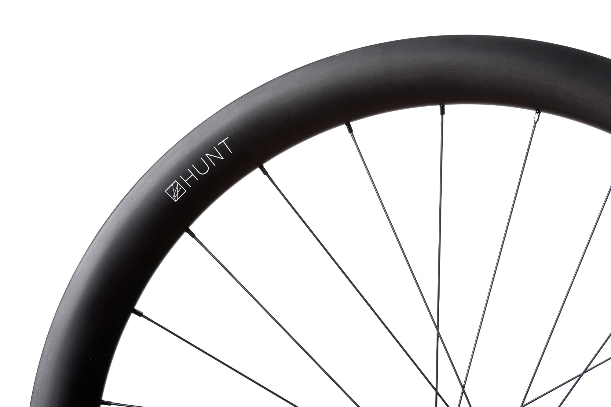 HUNT 50 Carbon Disc Wheelset - Lightweight 50mm Deep Section Carbon Road Bike Wheels for Speed & Performance | Perfect for Road Racing, Triathlon & Training | IC353