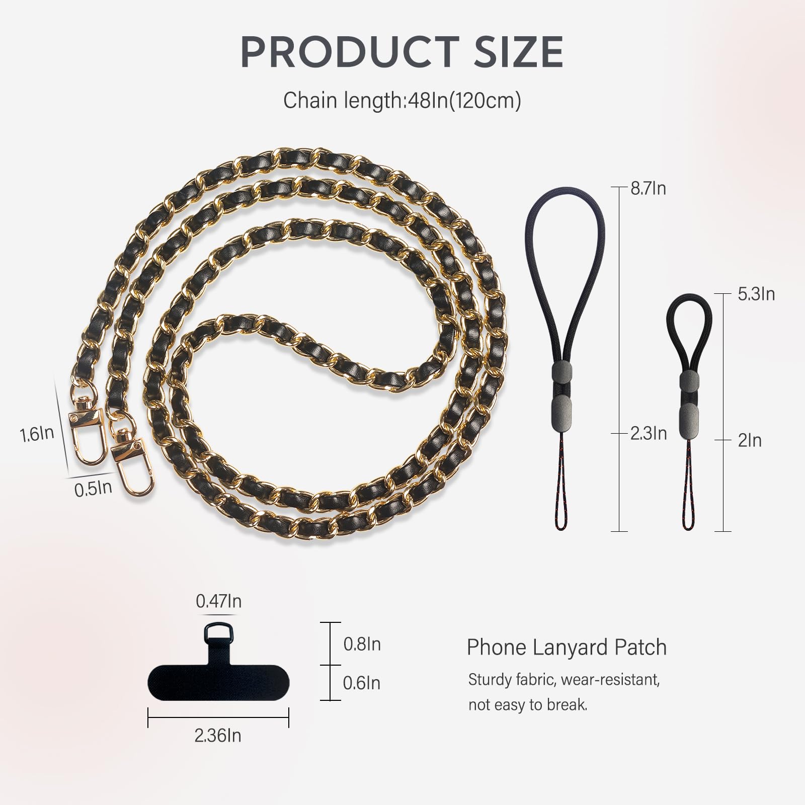 Universal Phone Lanyard with Adjustable Straps - for Smartphones & Daily Use