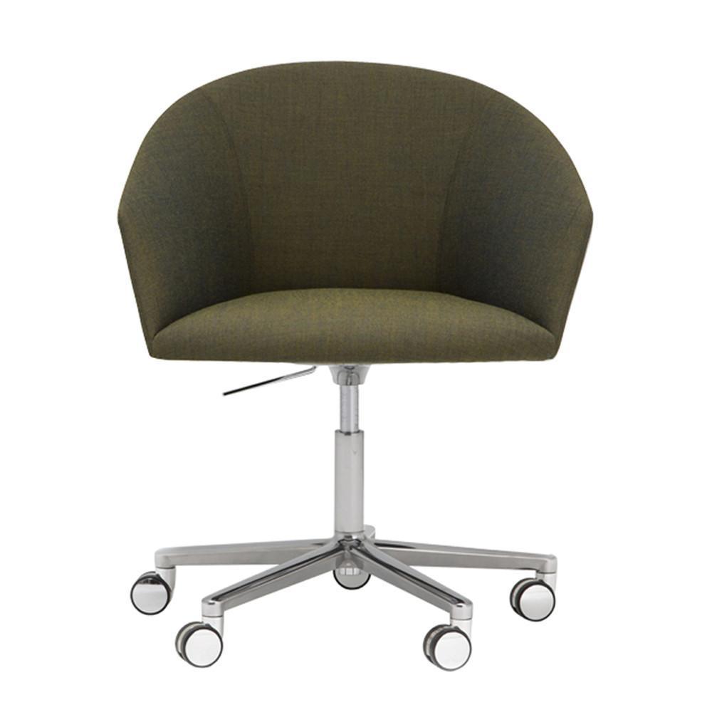 Brandy SO3000 Modern Armchair - Stylish Accent Chair for Living Room, Bedroom & Office - Comfortable Upholstered Lounge Chair with Wooden Legs - Perfect for Relaxing, Reading & Decorating