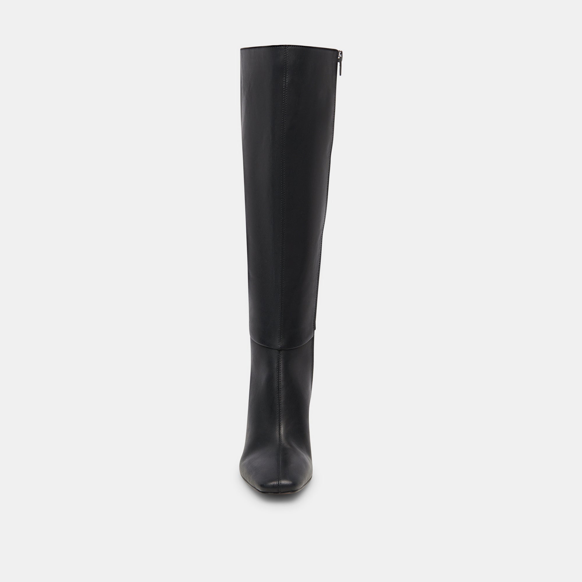 GYRA Extra Wide Calf Leather Boots for Women - Comfortable Black Leather Boots for Wide Calves, Perfect for Casual Wear, Office & Outdoor Activities