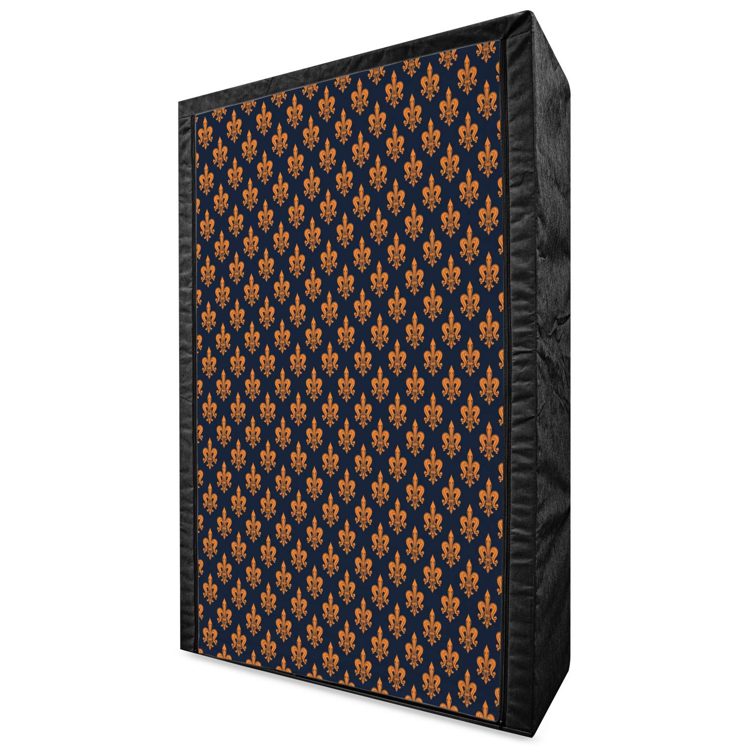Ambesonne Portable Fabric Wardrobe with Shelves - 42.5