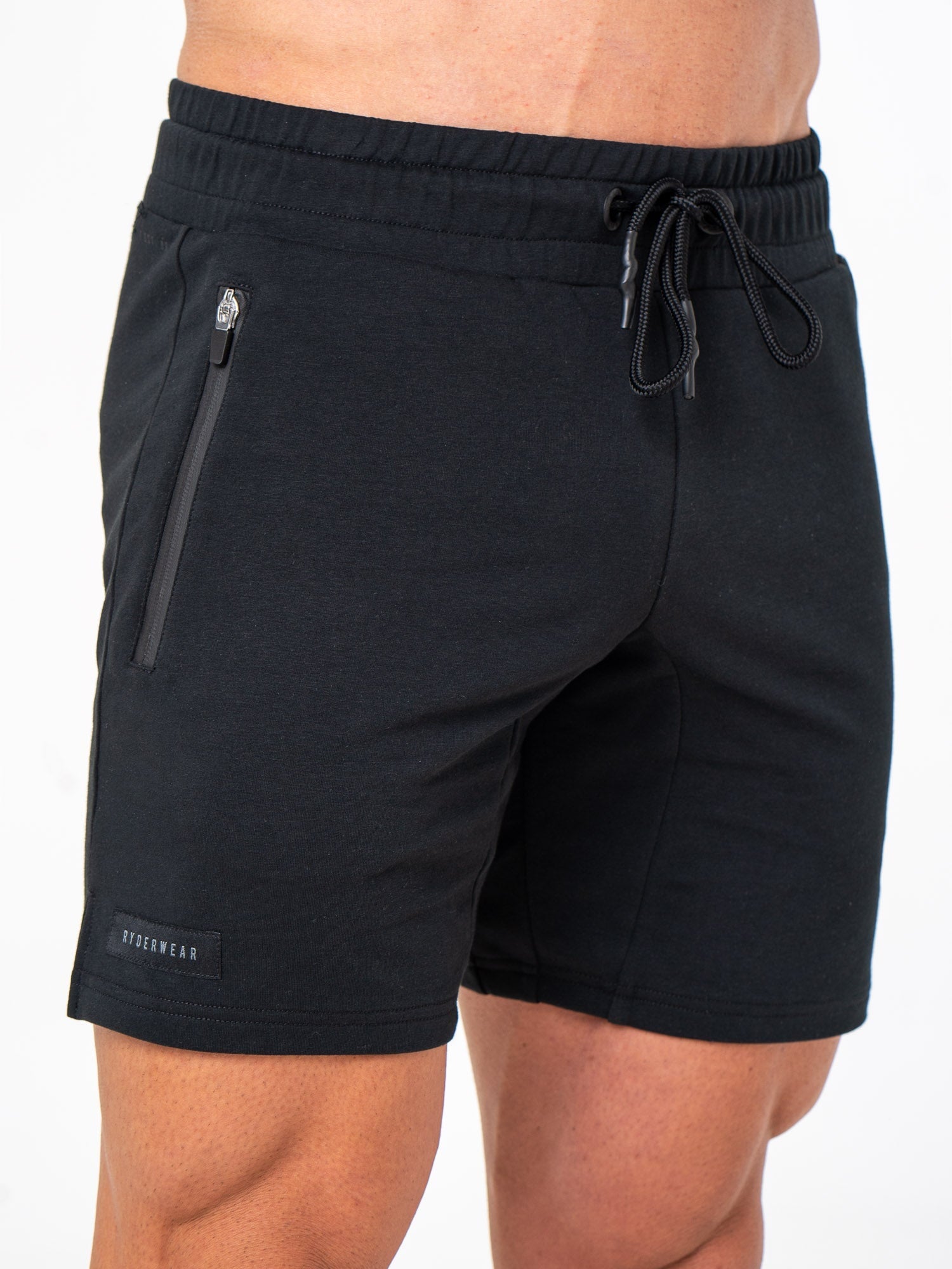 Endurance Track Shorts for Men - Black Running Shorts for Gym, Workout & Training - Lightweight & Breathable Athletic Shorts