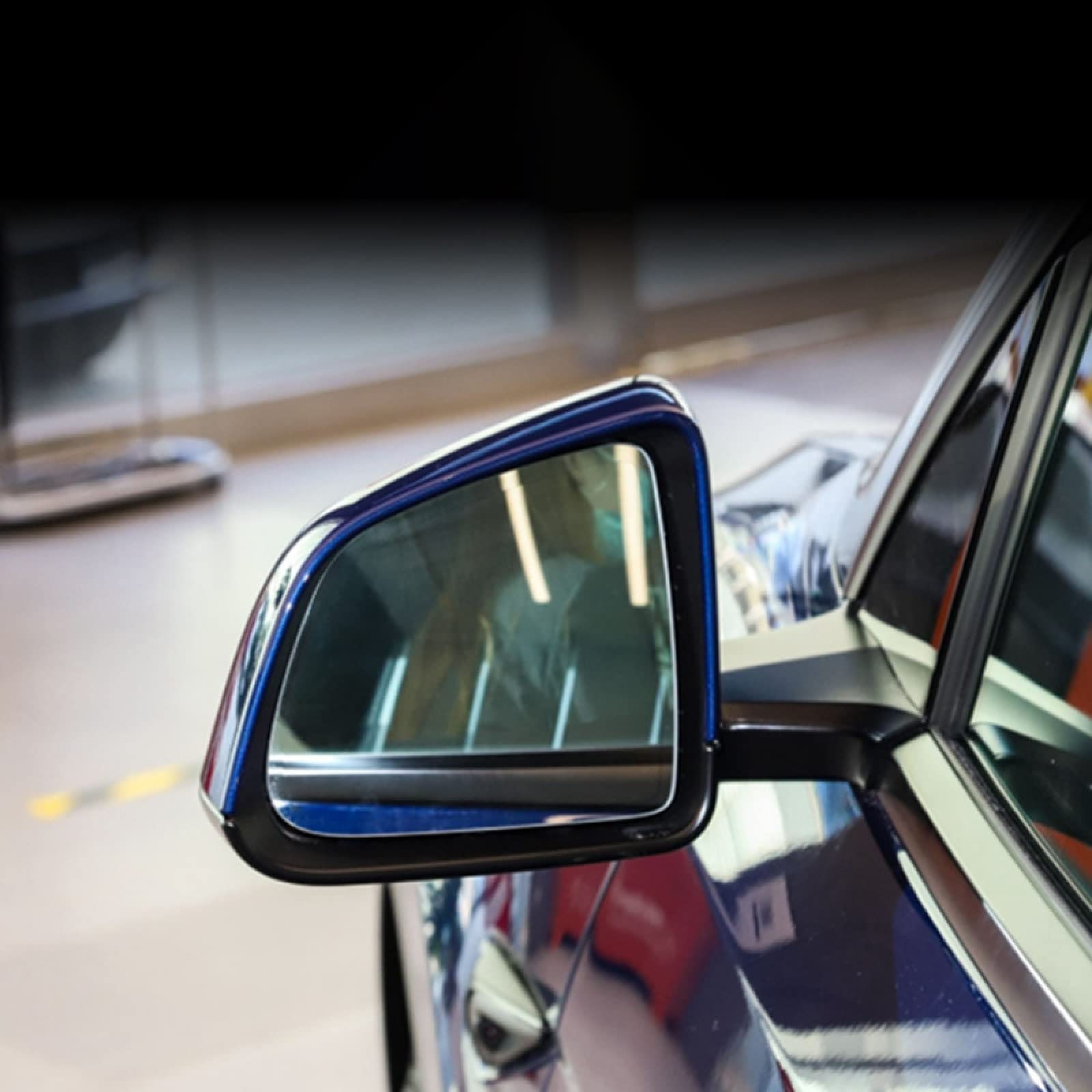 Heated Wide-Angle Rearview Mirror Glass for Tesla Model Y - Large Vision Lens, Anti-Glare & Defrosting - Perfect for Night Driving, Winter Conditions & Safe Parking